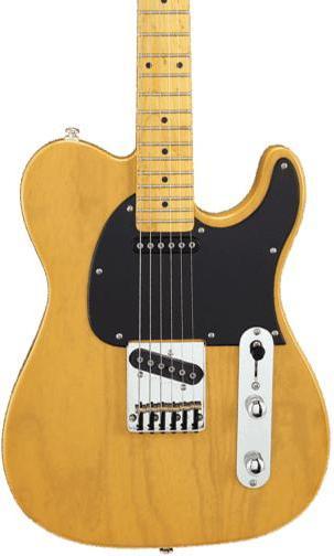Actual product image G&L GL Guitars electric guitar ASAT Classic Tribute Butterscotch Blonde (Classical guitar, Swamp ash, Maple, Plastic, Nickel)