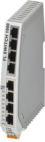Productafbeelding Phoenix FL SWITCH 1008N 1085256 Industriële Ethernet schakelaar (8 Havens)