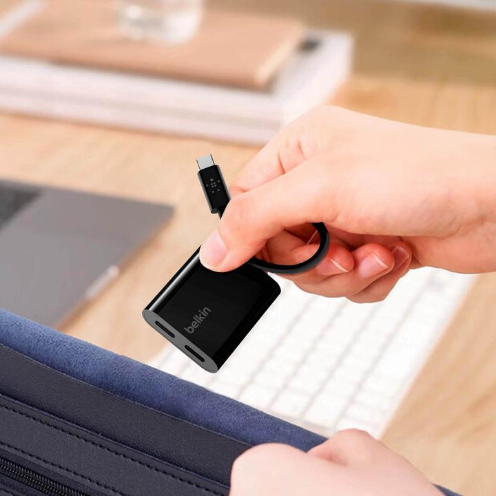 Actual product image Belkin RockStar (USB Type C, USB Type C)