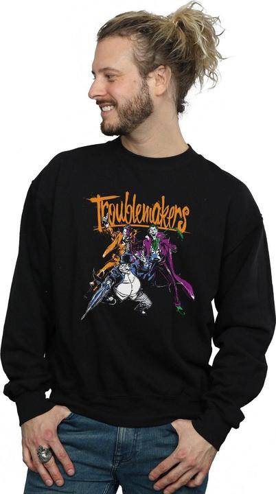 Image du produit Mens Batman Troublemakers Cotton Sweatshirt (XL)