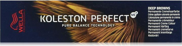 Actual product image Wella Koleston Perfect Me+ Deep Browns (4/77 Medium Brown Intensive Brown)