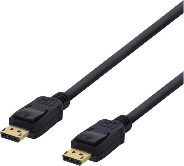Produktbild Deltaco DP-1022 DisplayPort-Kabel 2 m Schwarz (2 m, DisplayPort)