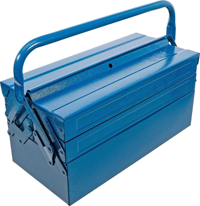 Produktbild BGS Metall-Werkzeugkasten | leer | 420 x 200 x 200 mm | 5 Fächer