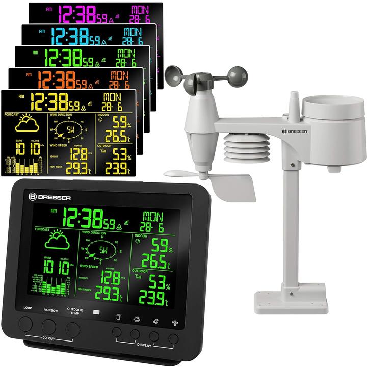Actual product image Bresser Weather Center 5-in-1 Colour