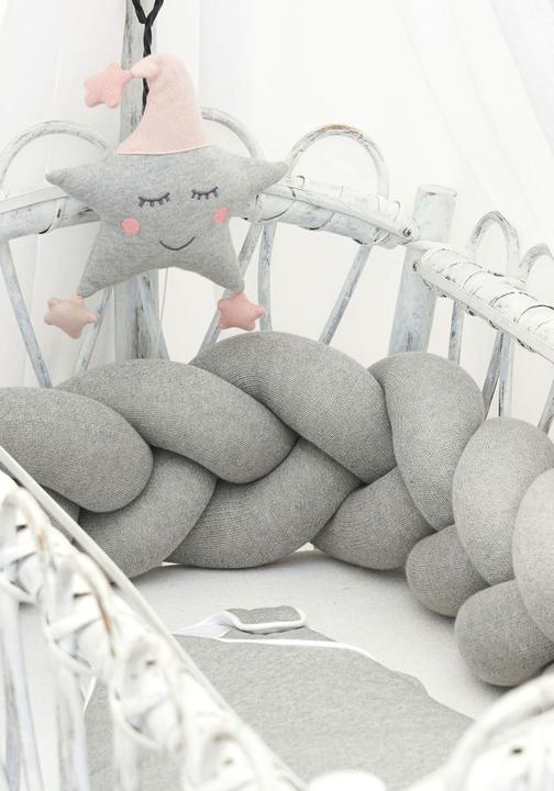 Immagine prodotto nordic coast company Letto Serpente intrecciato lavorato a maglia Grigio XL