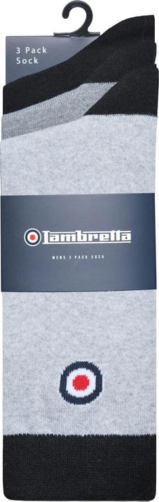 Actual product image Lambretta Mens Paisley Socks (Pack of 3) (pack of 3, 39.5 - 45.5)