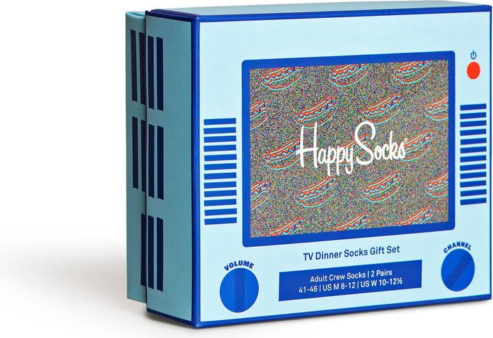 Image du produit Happy Socks Set cadeau dîner TV (lot de 2, 36 - 40)