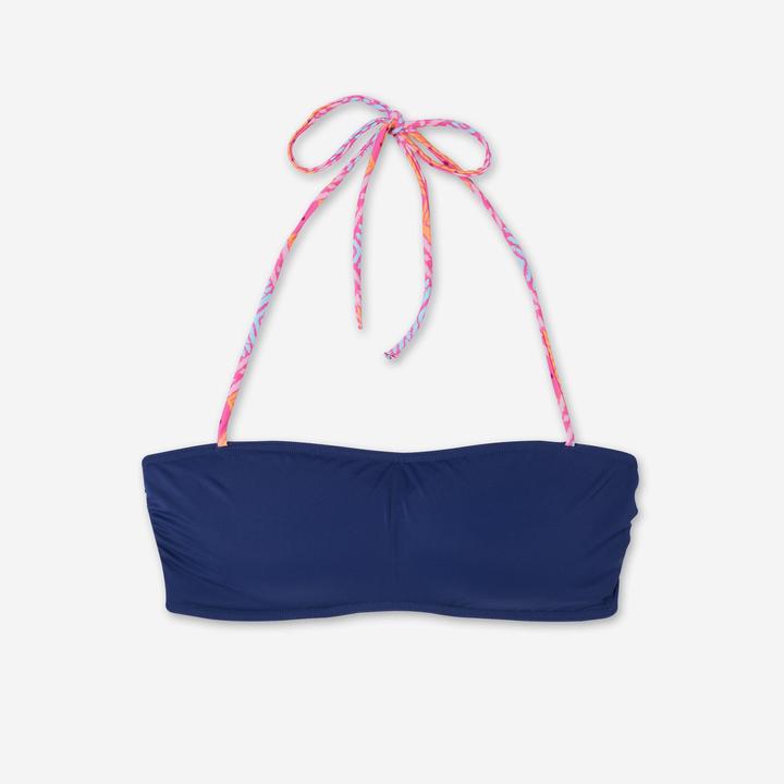 Produktbild Olaian Bikini-Oberteil Damen Bandeau Surfen Lori blau (70 A)