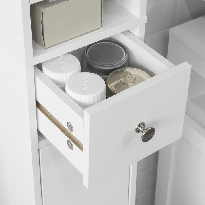 Image du produit SoBuy Armoire haute de salle de bains (20 x 20 x 180 cm)