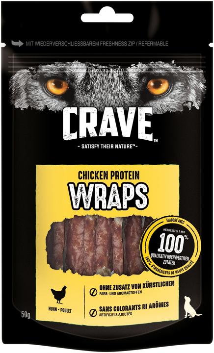Image du produit Crave Snacks Chick.Prot.Wrap (50 g)
