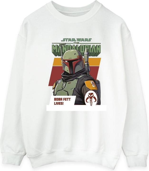 Star Wars The Mandalorian Boba Fett Lives Sweatshirt (S)