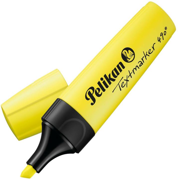 Produktbild Pelikan Textmarker 490 (Neonorange, Neongelb, Neonpink, Neongrün, 5 mm, 4 x)