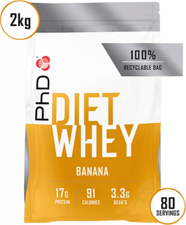 Image du produit PhD Nutrition Diet Whey (Banane, 1 pcs, 2000 g)