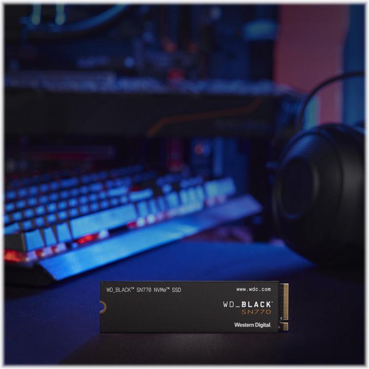 Actual product image WD Black SN770 (500 GB, M.2 2280)