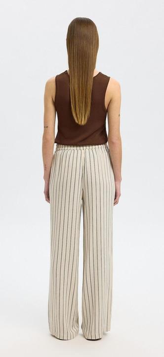 Image du produit Selected Femme Slfviva-Gulia Hw Striped Sun Pant Noos (36)