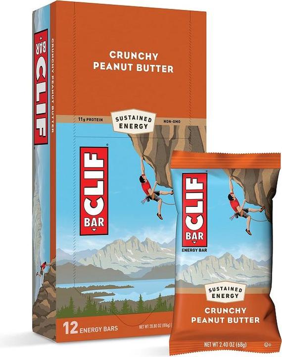 Actual product image Clif Bar Energy bar (Groundnut, 12 pcs., 816 g)