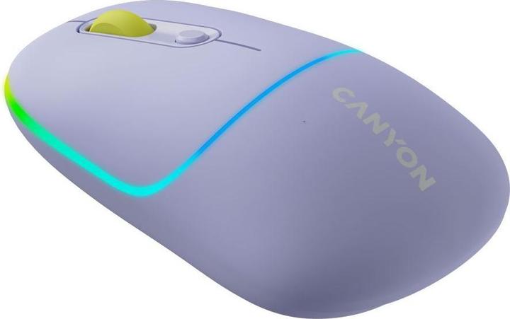 Produktbild Canyon MW-22, 2in1 wireless optical mouse Bluetooth / Wireless USB, 800/1200/1600 DPI, 4 print (Kabellos)