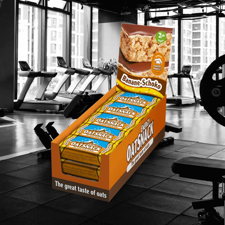 Actual product image Energy OatSnack Sports Nutrition (Banana, Chocolate, 15 pcs., 975 g)