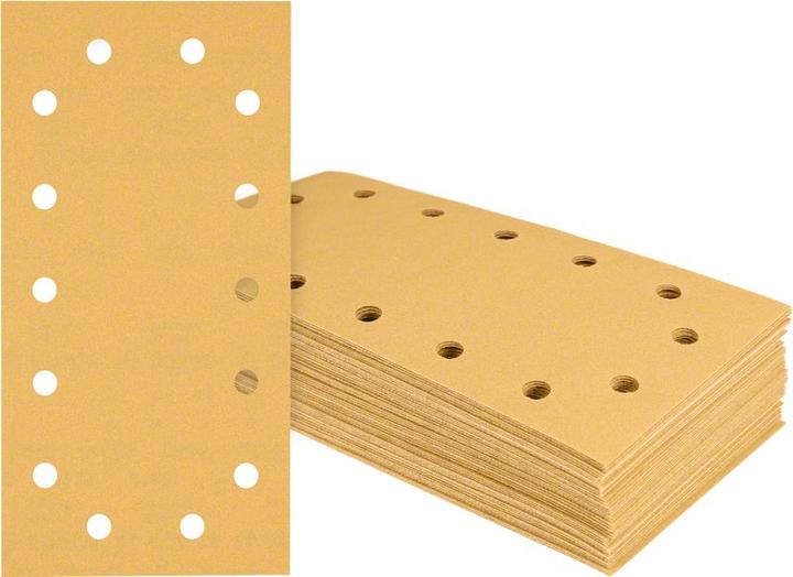 Image du produit Bosch Professional Zubehör EXPERT C470 Papier abrasif à 14 trous pour ponceuses vibrantes, 115 x 230 mm, G 180, 50 pcs. (180)
