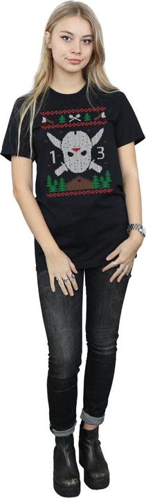 Image du produit Absolute Cult - T-shirt CHRISTMAS FAIR ISLE - Femme (S)
