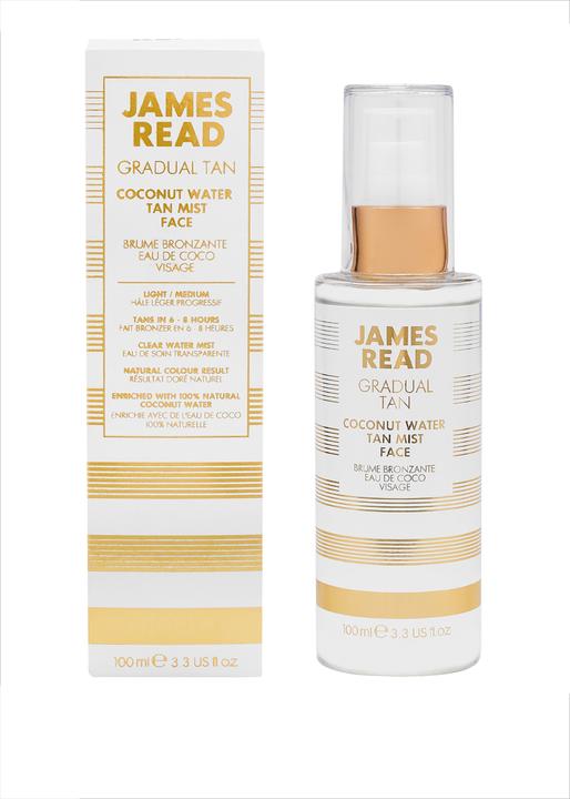 Actual product image James Read Coconut Water Tan Mist Face 100 ml (Self-tanning towel, 100 ml)