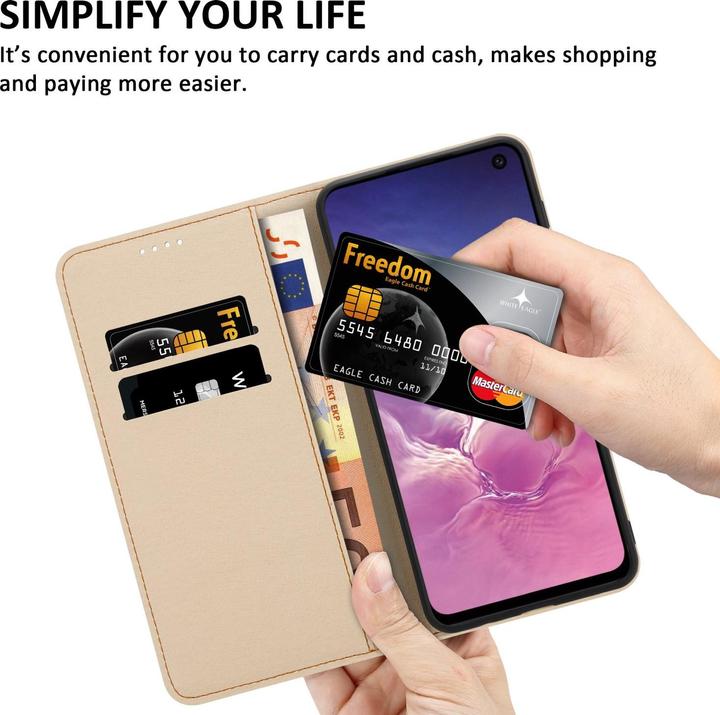 Actual product image Cadorabo Book cover with print (Samsung Galaxy S10e)