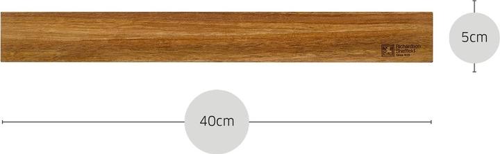 Actual product image Richardson Sheffield Wall magnet 40cm - acacia wood