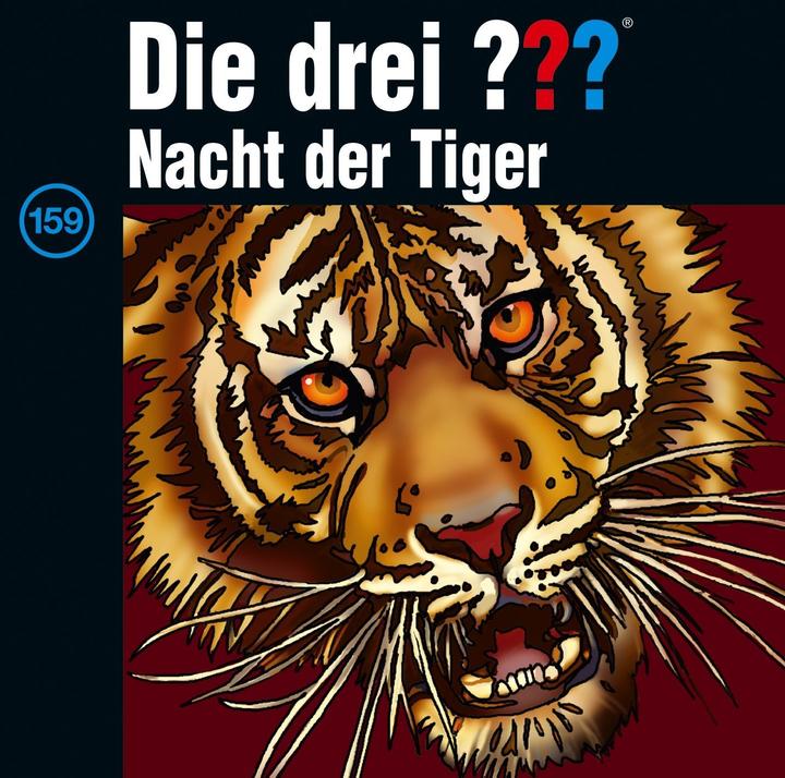 Actual product image The three 159. night of the tigers (question mark) (German)