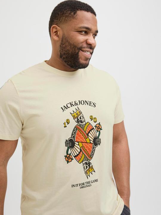 Produktbild Jack & Jones Plus Size Gedruckt T-shirt T-shirt (7XL)