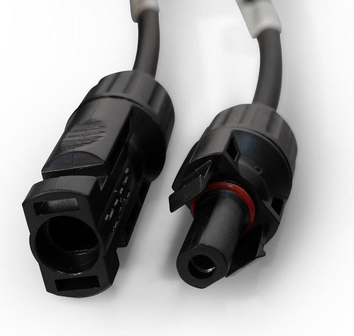 Image du produit Autosolar Câble solaire 2x5 mètres à 4mm2 avec connecteur solaire (compatible) (Câble solaire)