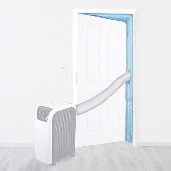 Image du produit Sichler Joint de porte universel pour climatiseurs mobiles avec tuyau d'évacuation d'air