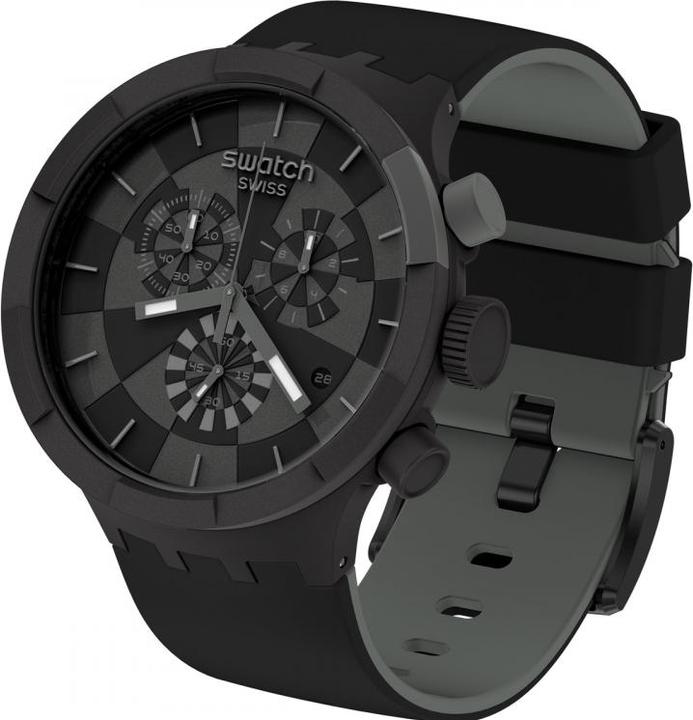 Image du produit Swatch Checkpoint Black (Montre analogique, Swiss Made, 47 mm)