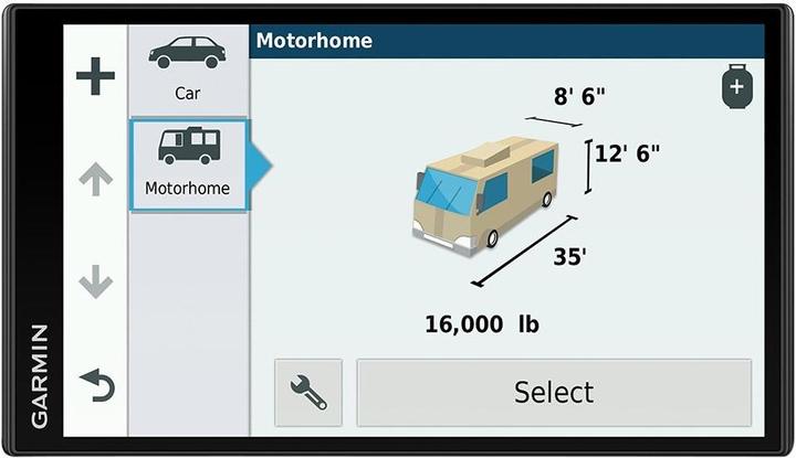 Actual product image Garmin Camper 770 LMT-D (6.95")