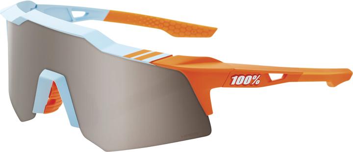 Immagine prodotto 100% Speedcraft XS Soft Tact Shine (Tatto morbido bicolore, Argento HiPER)