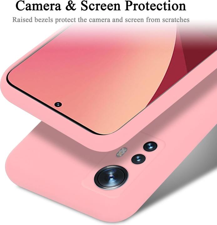Image du produit Cadorabo TPU Liquid Silicone Case Housse pour Xiaomi 12 / 12X (Xiaomi 12X)