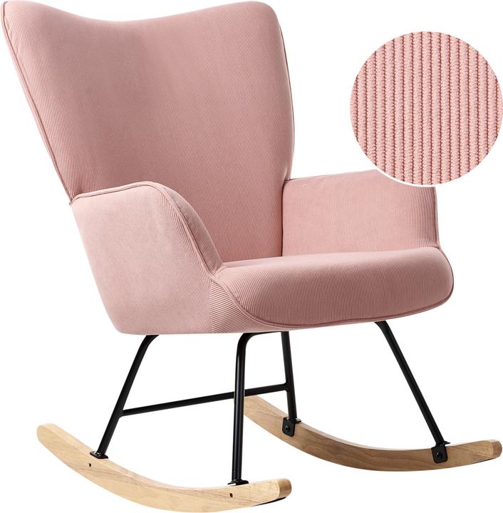 Schwarz, Rosa, Heller Holzfarbton