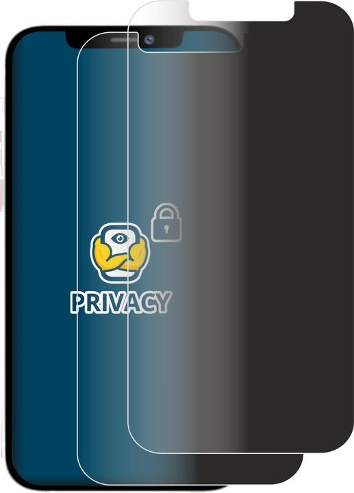 Actual product image BROTECT Anti-spy privacy film Blue light protection film (2 Piece, Apple iPhone 12 Pro Max)