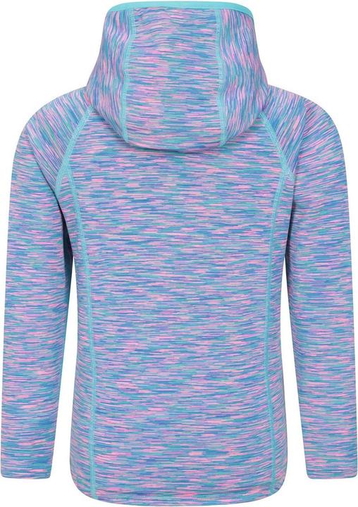 Image du produit Mountain Warehouse Sweat à capuche zippé à rayures Kayleigh II pour enfants et adolescents (146, 152)