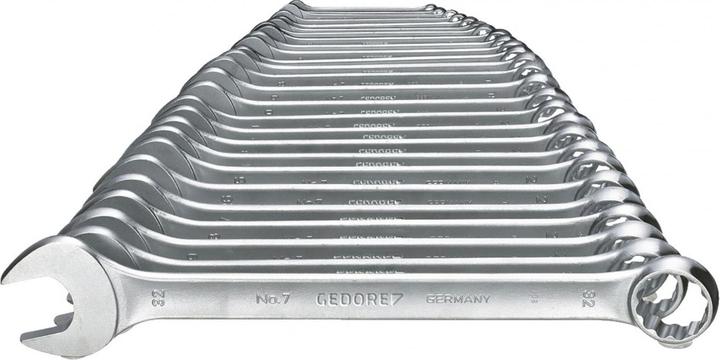 Produktbild Gedore 7-026 Ring-Maulschlüssel-Satz 26-teilig UD-Profil 6-32 mm (16 mm, 20 mm, 19 mm, 6 mm, 21 mm, 32 mm, 18 mm, 11 mm, 12 mm, 10  mm, 30 mm, 27 mm, 15 mm, 13 mm, 25 mm, 28 mm, 9 mm, 7 mm, 14 mm, 29 mm, 8 mm, 24 mm, 31 mm, 23 mm, 26 mm, 22 mm, 17 mm)