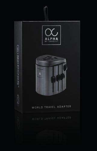 Produktbild Skross Alpha World-Reiseadapter inkl. Hartschalen-Etui