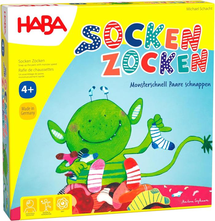 Actual product image Haba gamble socks (German)