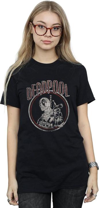 Produktbild Deadpool Vintage Circle TShirt (L)