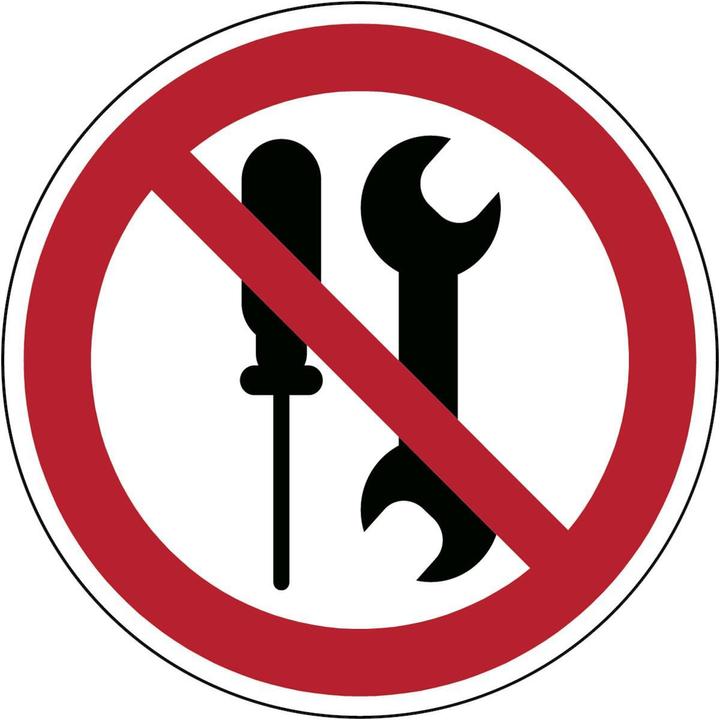Produktbild Brady ISO Safety Sign - Not to be
