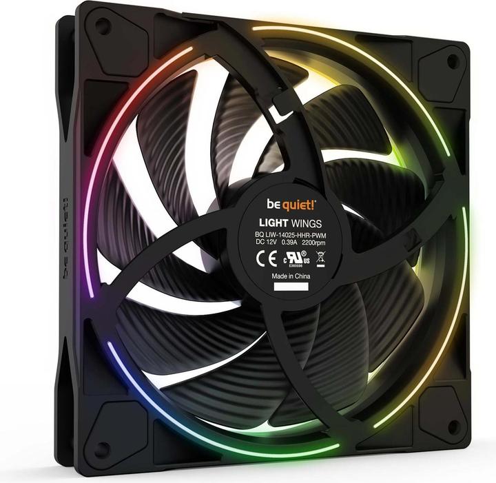 Immagine prodotto be quiet! Light Wings High Speed (140 mm, 3 x)