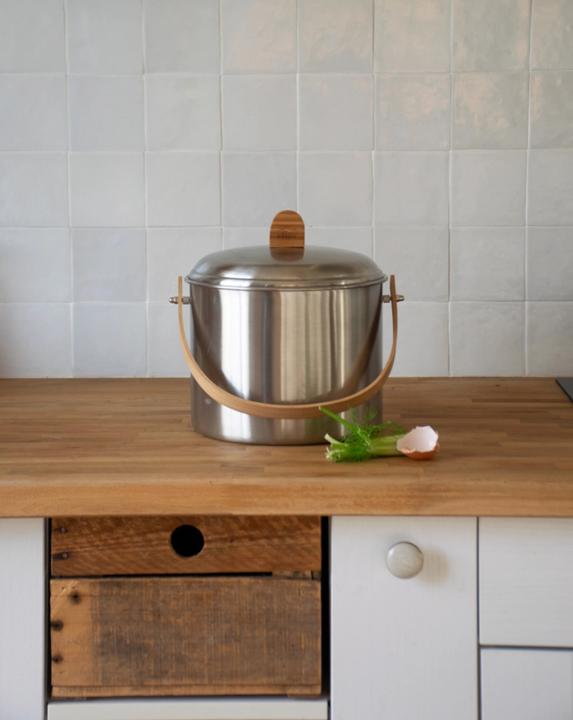 Produktbild Pebbly Kompostbehälter mit Kohlefilter (7 l)