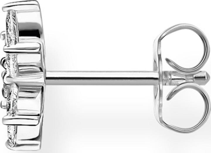Produktbild Thomas Sabo Einzel Ohrstecker Blume weisse Steine (925er Silber)