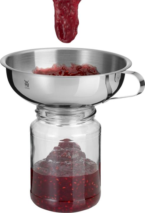Produktbild WMF Marmeladentrichter Einfülltrichter Edelstahl 14cm grosse Öffnung Gourmet