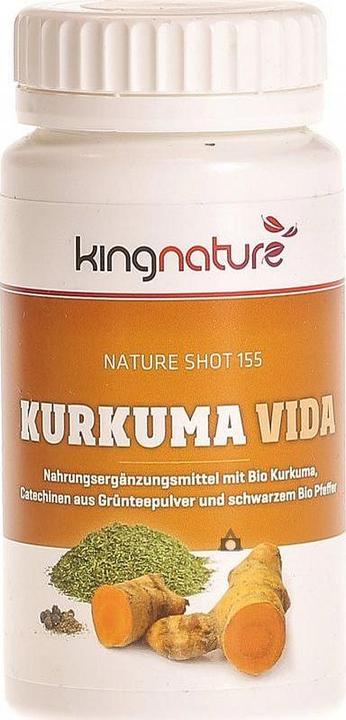 Actual product image Kingnature Kurkuma Vida (72 Piece, Capsules, 82 g)