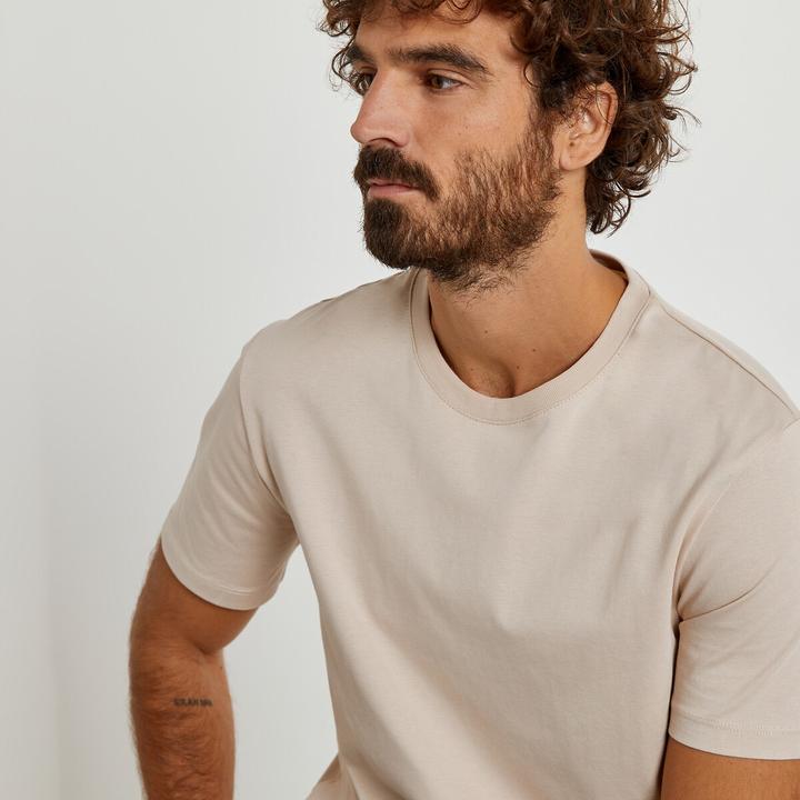 Immagine prodotto La Redoute Collections T-shirt con scollo rotondo e maniche corte (L)