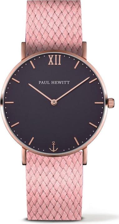 Image du produit Paul Hewitt Sailor Line Blue Lagoon Rose Gold Perlon Aurora (Montre analogique, 39 mm)